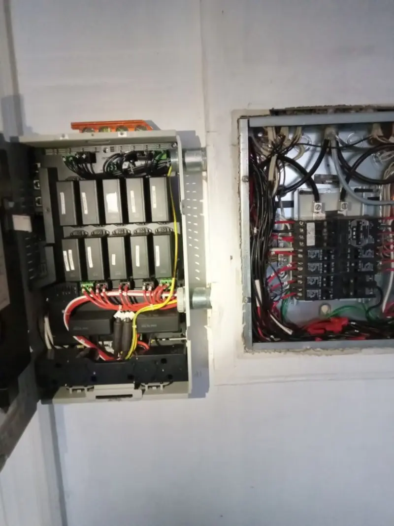 Electrical panel upgrade completed for Electrical Inspection in Oneida